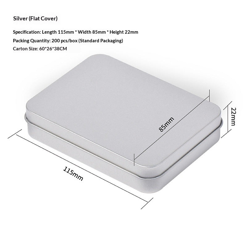 Custom Metal Press On Nail Storage Tin (MOQ=10)