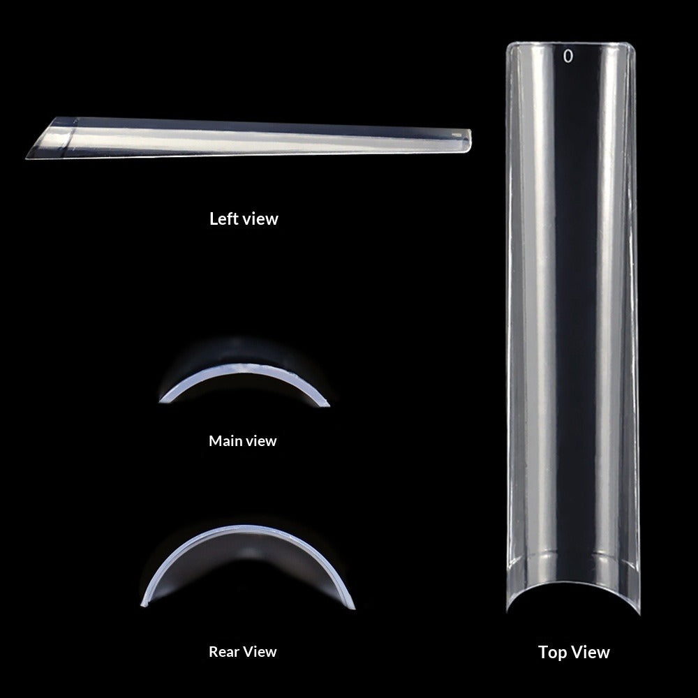 Drama Collection: "XXXL Super Tube" – XXXL Super Long Tube Nail Tips (504pcs Bag)
