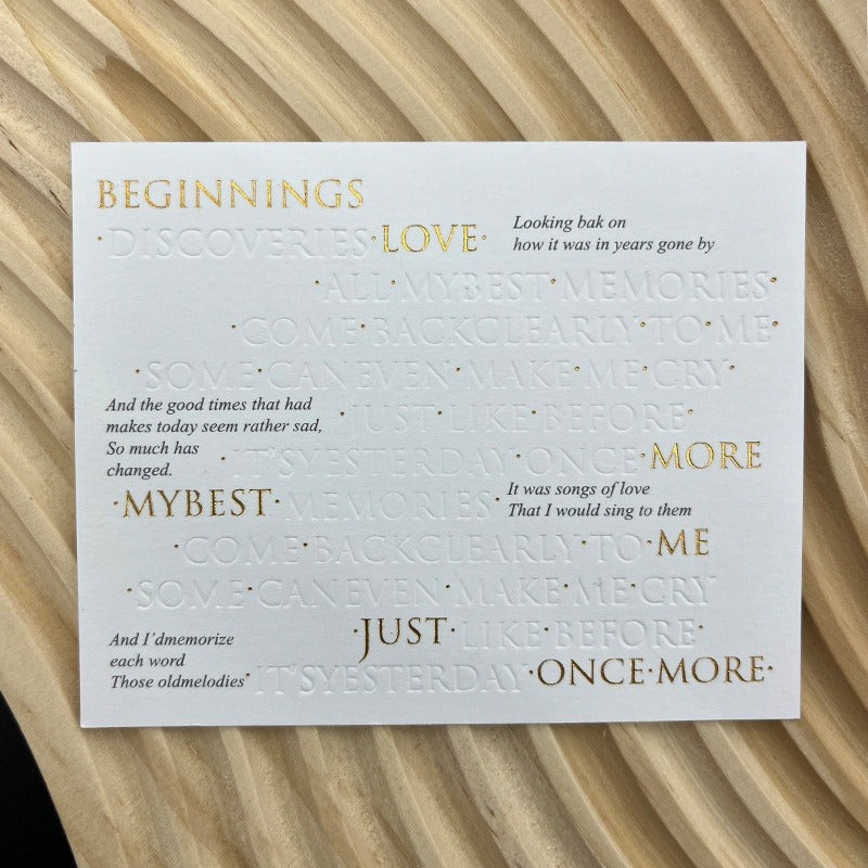 Embossed Cotton Paper Display Cards for Press On Nails (MOQ=50)