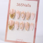 金色花瓣系列穿戴甲 ( MOQ=5pcs )