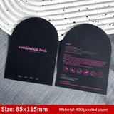 Arch Shape Display Cards for Press On Nail Packaging (MOQ=50)