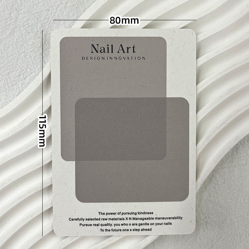 Custom Printed Display Cards for Press On Nail Packaging (MOQ=50)