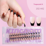 Nail Tips French prefabricated nail pads, whole bags, new non-marking removable fake nail patches, French press on nails