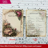 European Style Display Cards for Press On Nail Sets (MOQ=50)