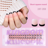 Nail Tips French prefabricated nail pads, whole bags, new non-marking removable fake nail patches, French press on nails