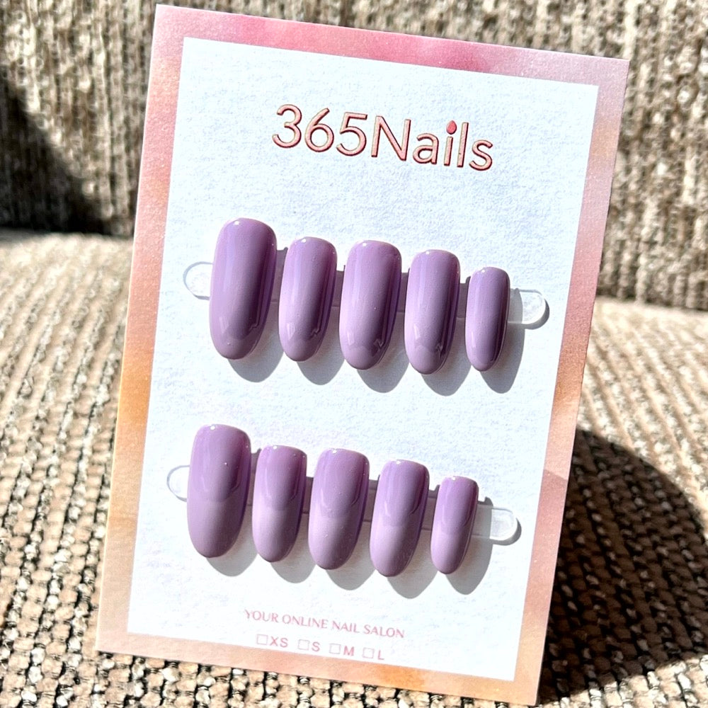 "20 Colors Mega Palette" - Premium Solid Handmade Nails (8 Shapes Available)