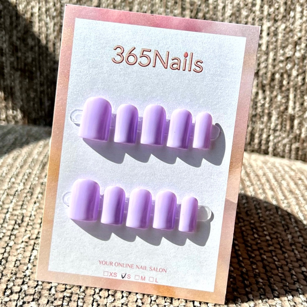 "20 Colors Mega Palette" - Premium Solid Handmade Nails (8 Shapes Available)