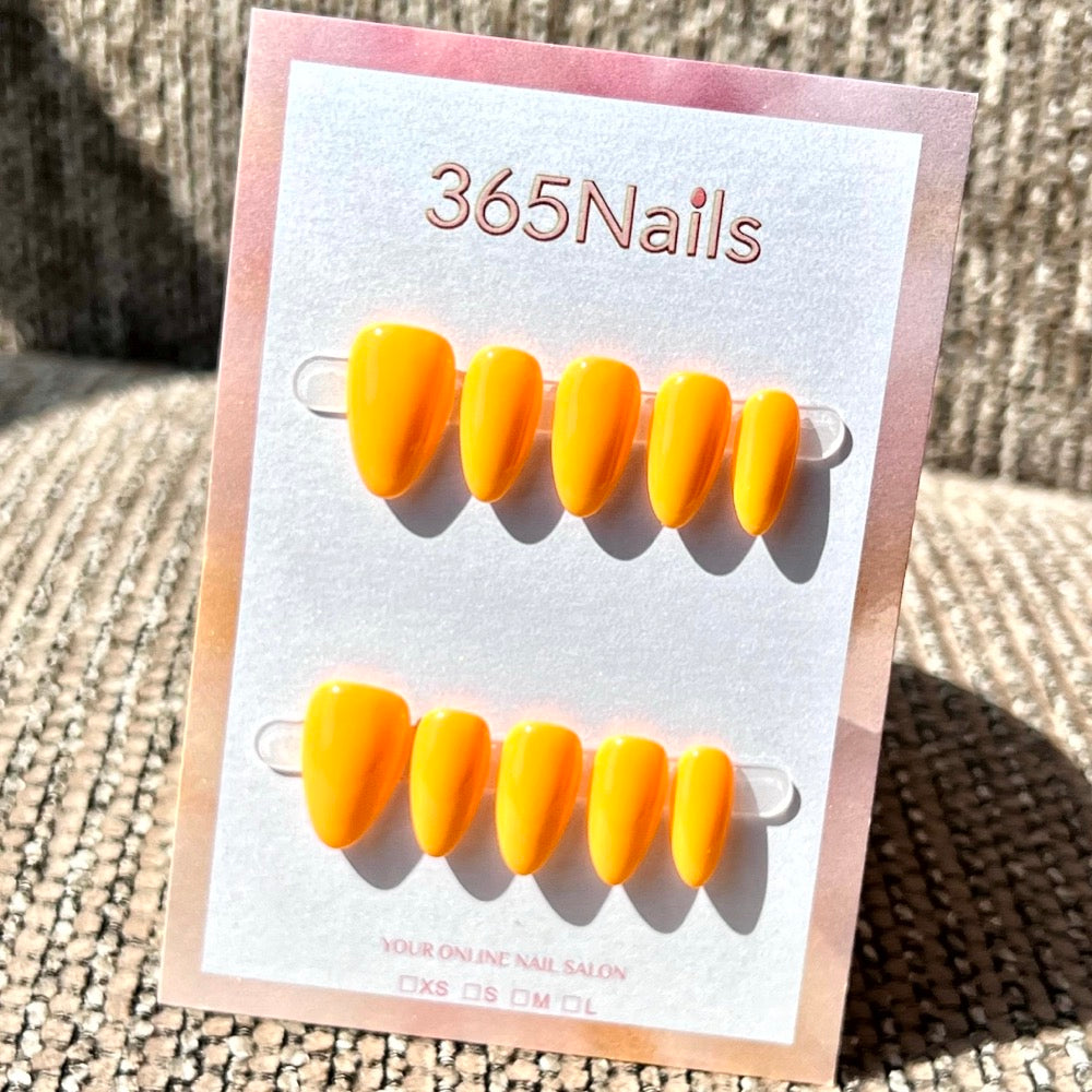 20 Colors Mega Palette - Premium Solid Handmade Nails (8 Shapes Available)