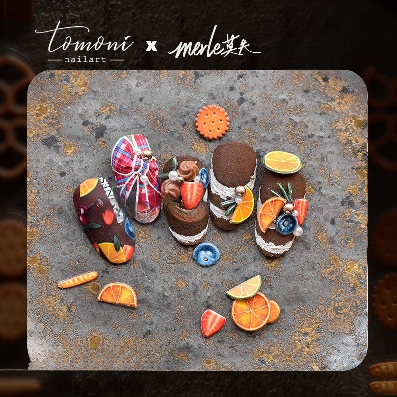 Bakery Treats – Embossed Nail Art Accent Set