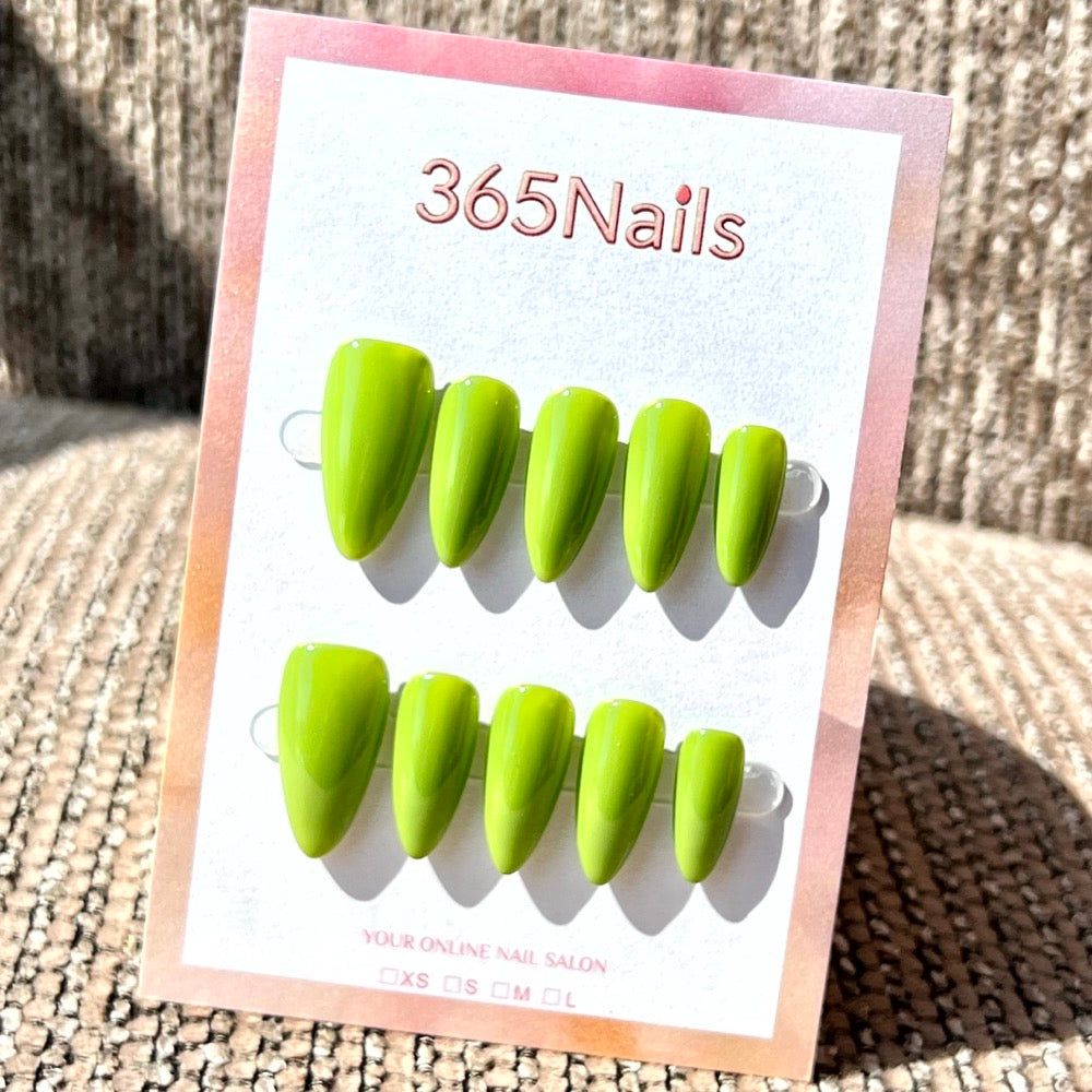 "20 Colors Mega Palette" - Premium Solid Handmade Nails (8 Shapes Available)