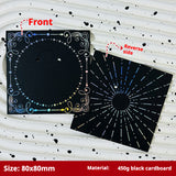 Press-On Nails Instruction Card Multi-style bronzing (MOQ:50 pieces)