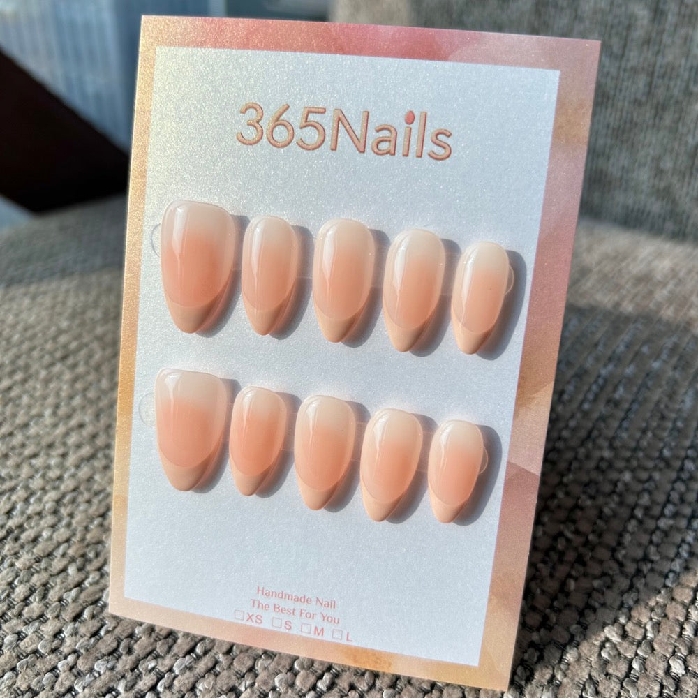 Classic & Cat Eye French Tip Press-On Nails Collection | Multi-Color & Glitter Options