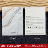 Art Texture Display Cards for Press On Nail Sets (MOQ=50)