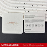 Embossed Gold Foil Display Cards for Press On Nails (MOQ=50)