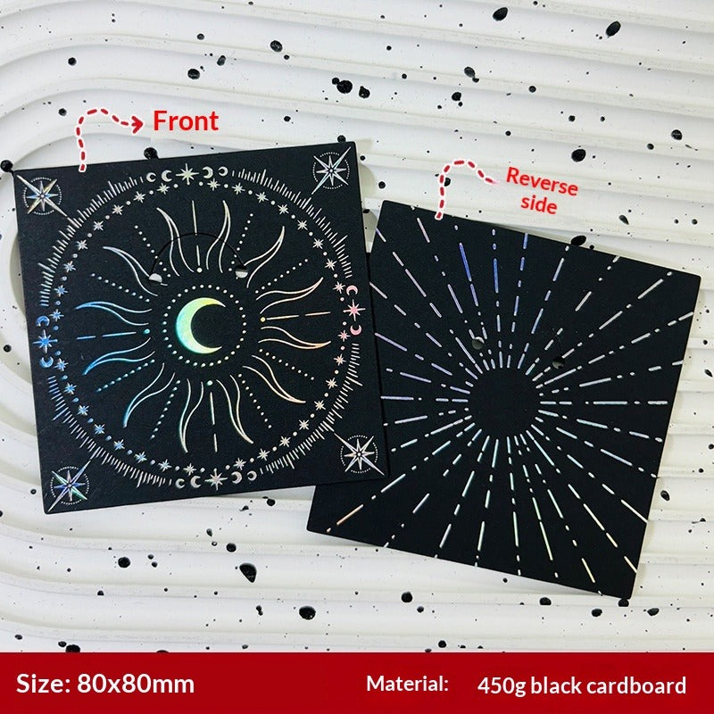 Classic White Display Cards for Press On Nail Sets (MOQ=50)