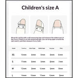 365nails: "aurora lavender starheart" – short squoval handmade kids press-on nails