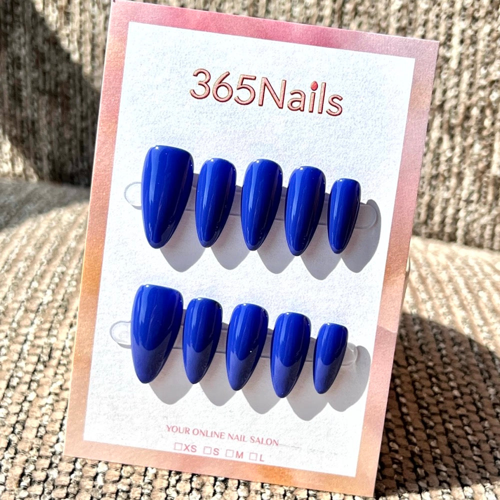 "20 Colors Mega Palette" - Premium Solid Handmade Nails (8 Shapes Available)