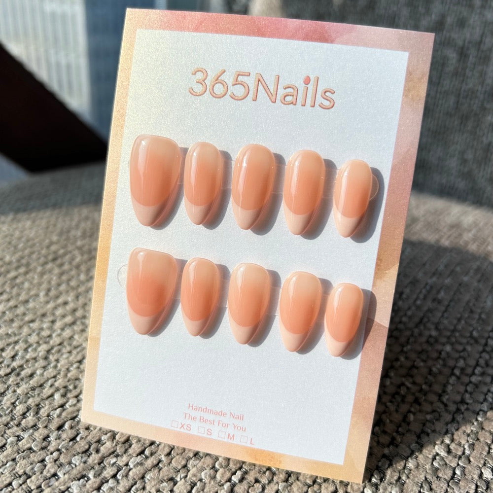 Classic & Cat Eye French Tip Press-On Nails Collection | Multi-Color & Glitter Options