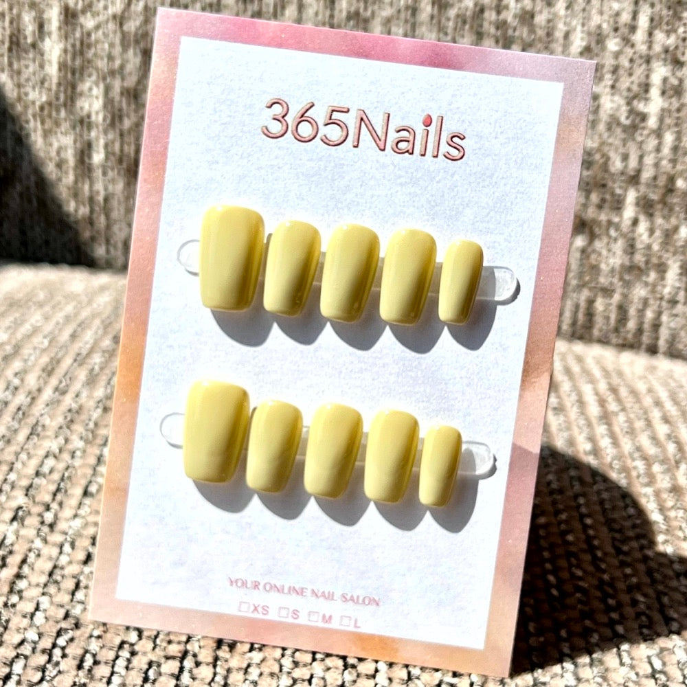 20 Colors Mega Palette - Premium Solid Handmade Nails (8 Shapes Available)