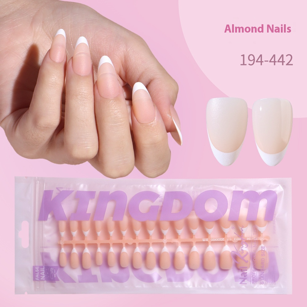 Nail Tips French prefabricated nail pads, whole bags, new non-marking removable fake nail patches, French press on nails