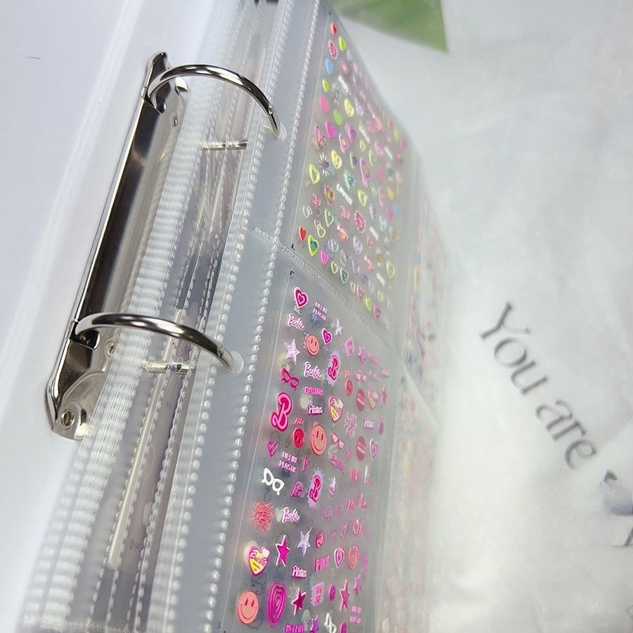 365nails: Álbum para Guardar Adesivos de Unha Tomoni