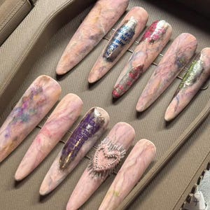 賽博朋克膚色穿戴甲 "虛擬身體" | Handartnails