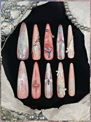 路西法墮落天使穿戴甲 "失樂園" | Handartnails