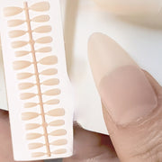 Matte Nude Medium Almond Press-On Nail Blanks