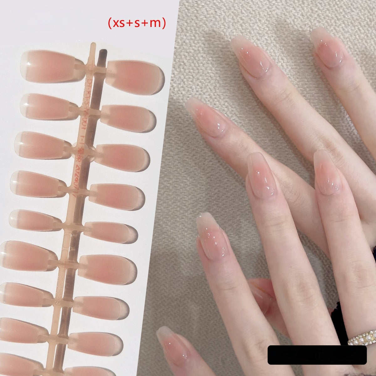 Everyday Chic Press-On Nails: Blush, French & Gradient Styles