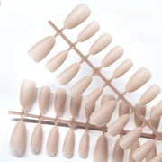 Matte Muted Lavender Press-On Nail Blanks for DIY