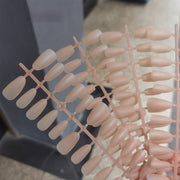 Matte Nude Press-On Nail Blanks for Wholesale