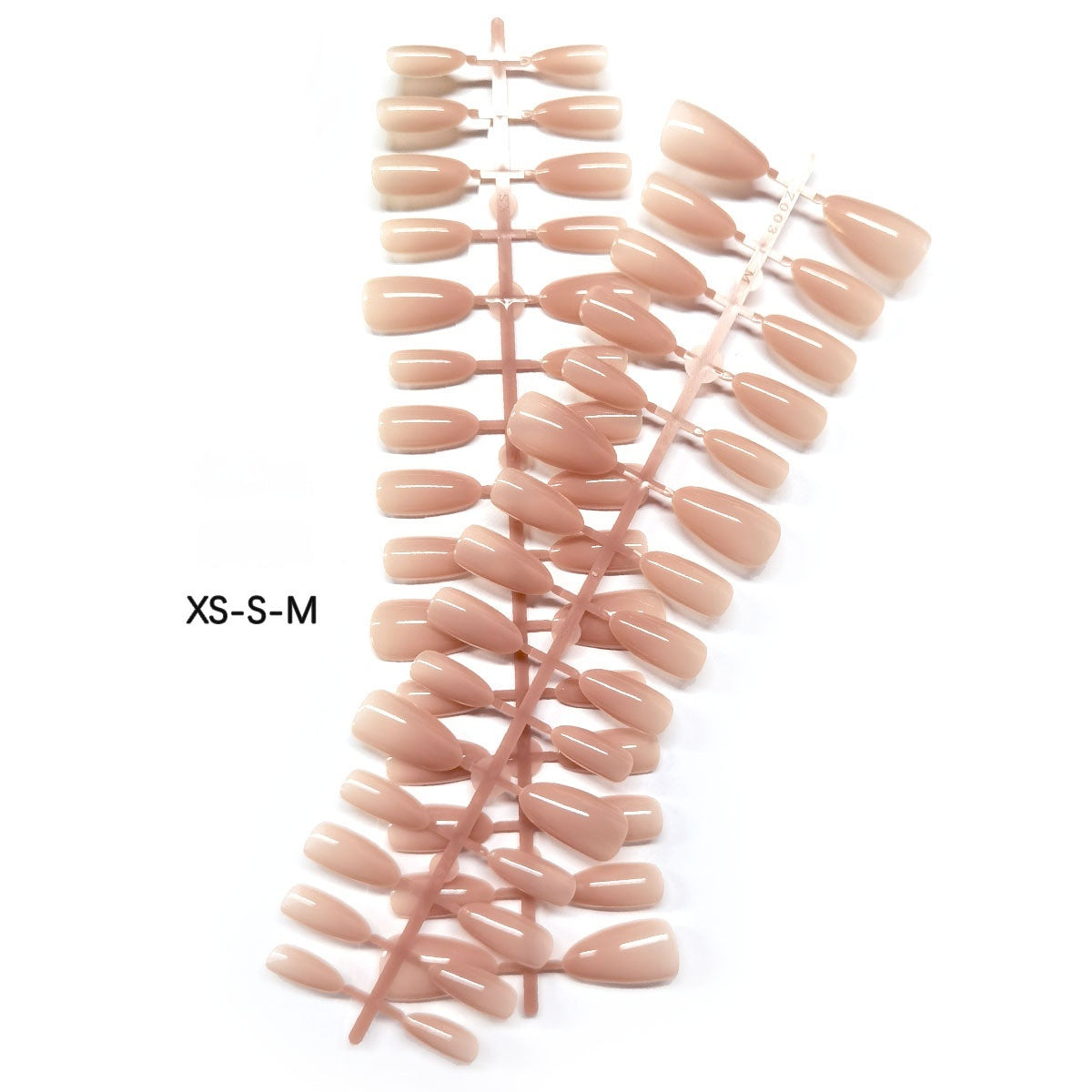 Everyday Glossy Nude Pink Almond Press-On Nails Set (30 Pcs)