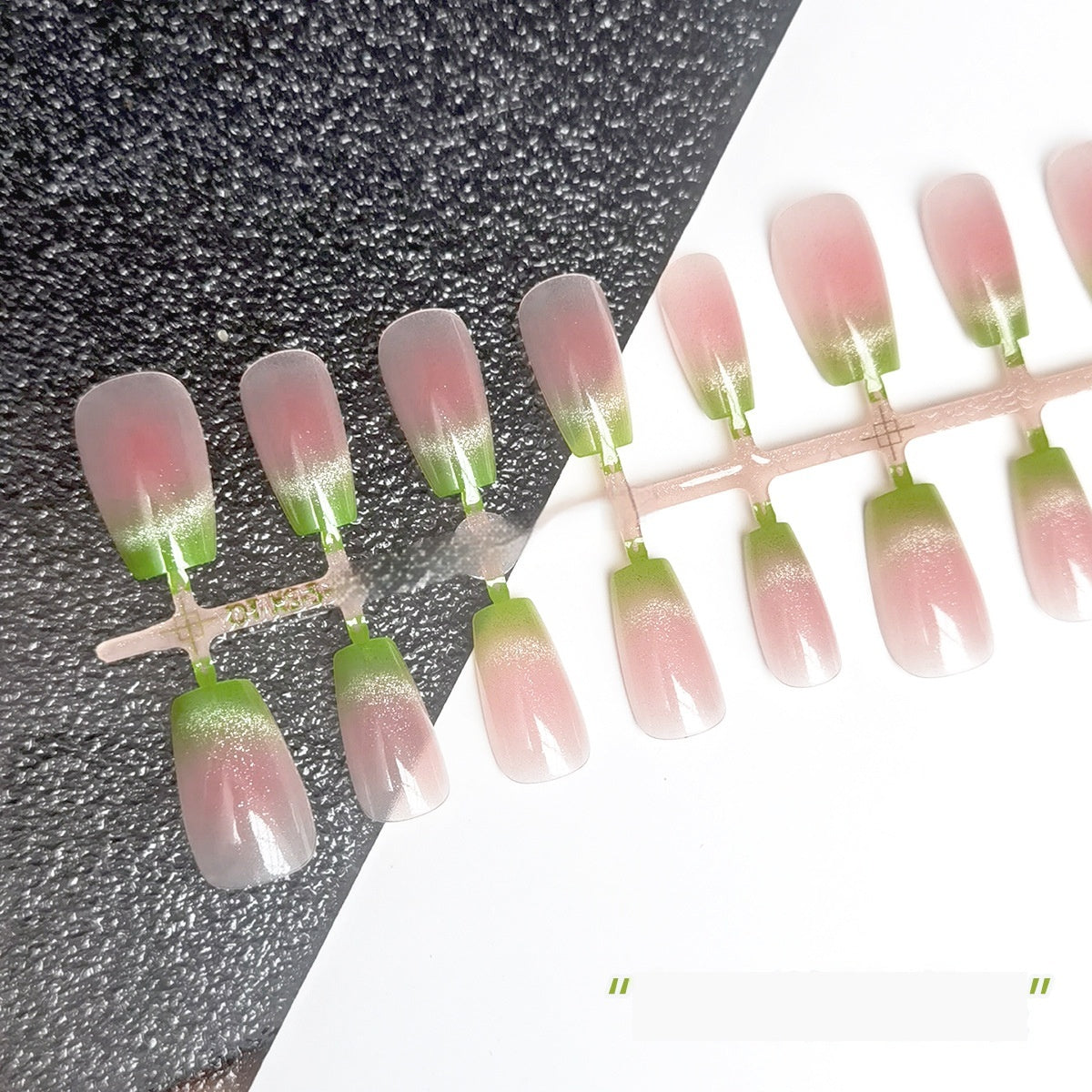 30Pcs Wholesale Cat Eye & Blush French Press-On Nail Tips