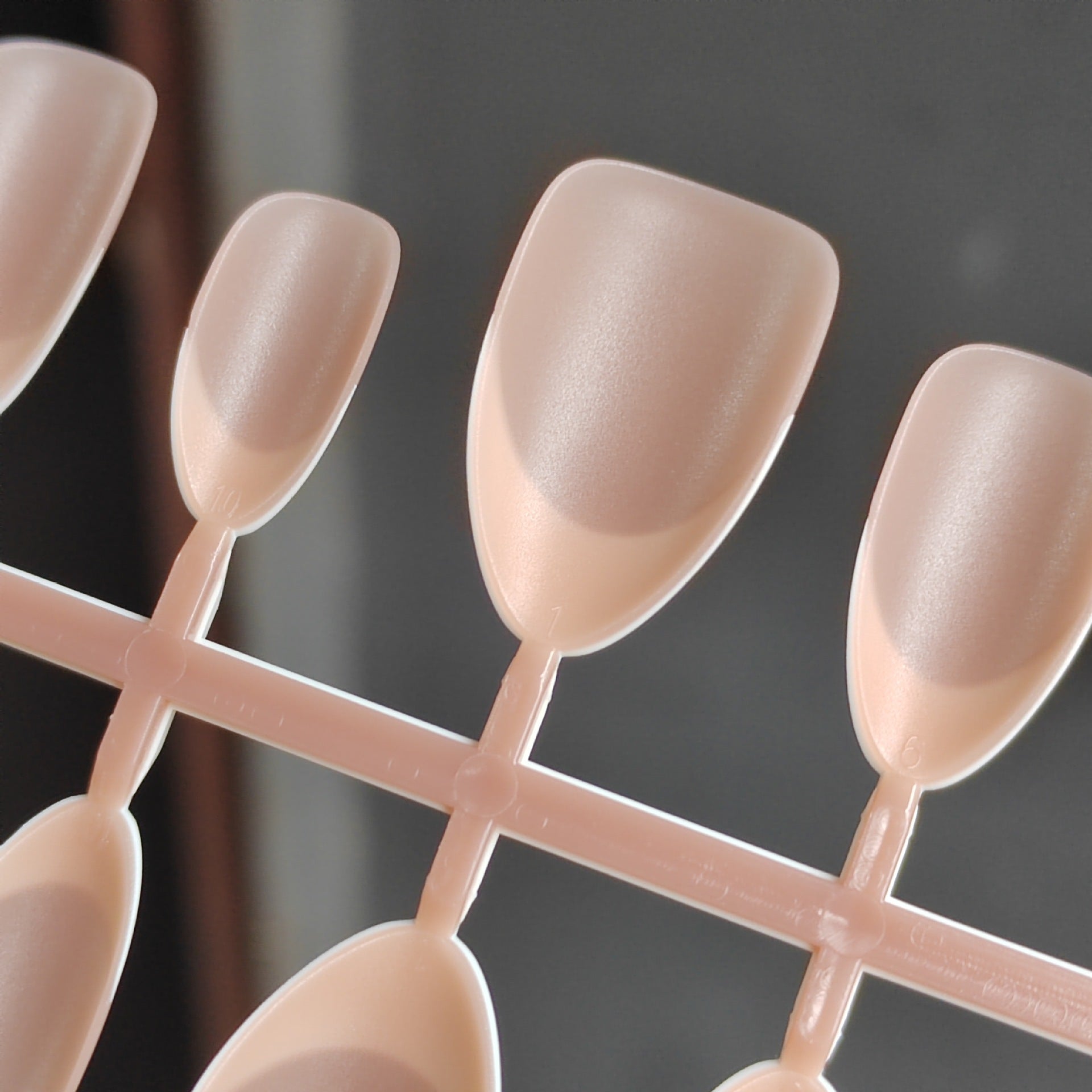 Classic Nude & White French Tip Press-On Nails | Wholesale