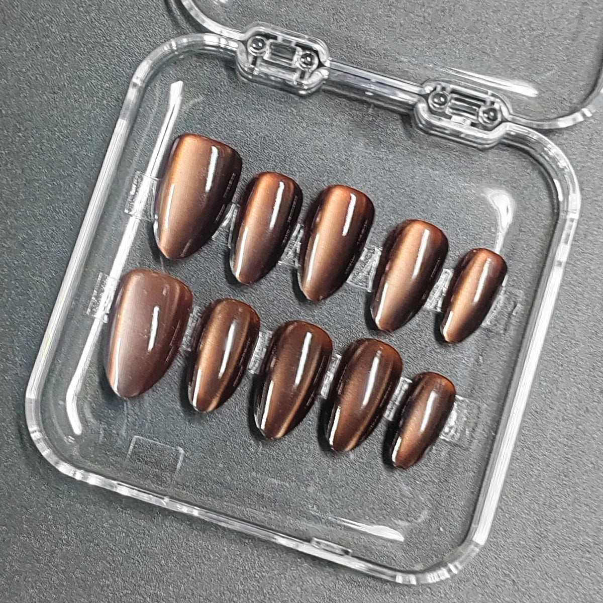 Natural Look Short Almond Press-On Nails | Everyday French Tip & Solid Colors