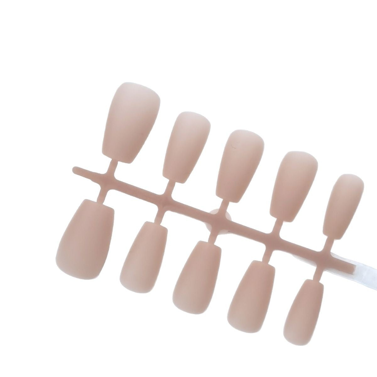 Matte Nude Press-On Nail Blanks for Wholesale