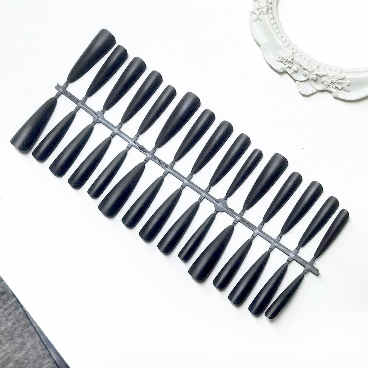 Ultra-Thin Matte Nude Extra Long Tapered Stiletto Press-On Nail Blanks for DIY