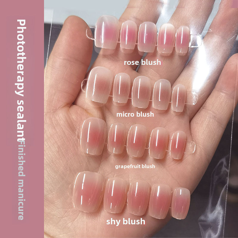 Wholesale Blush Gradient Press-On Nail Blanks | Salon Semi-Finished Tips