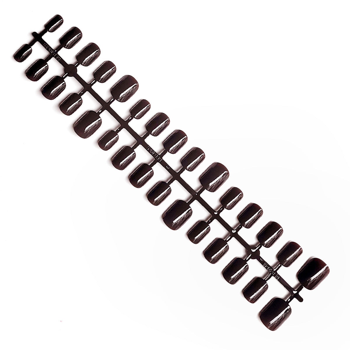 Chic Dark Chocolate Brown Short Press-On Nails