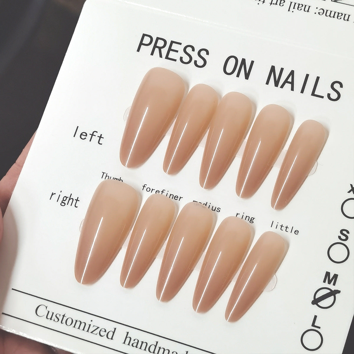 Gentle Blush Ombre & French Tip Press-On Nails | Sheer Nude