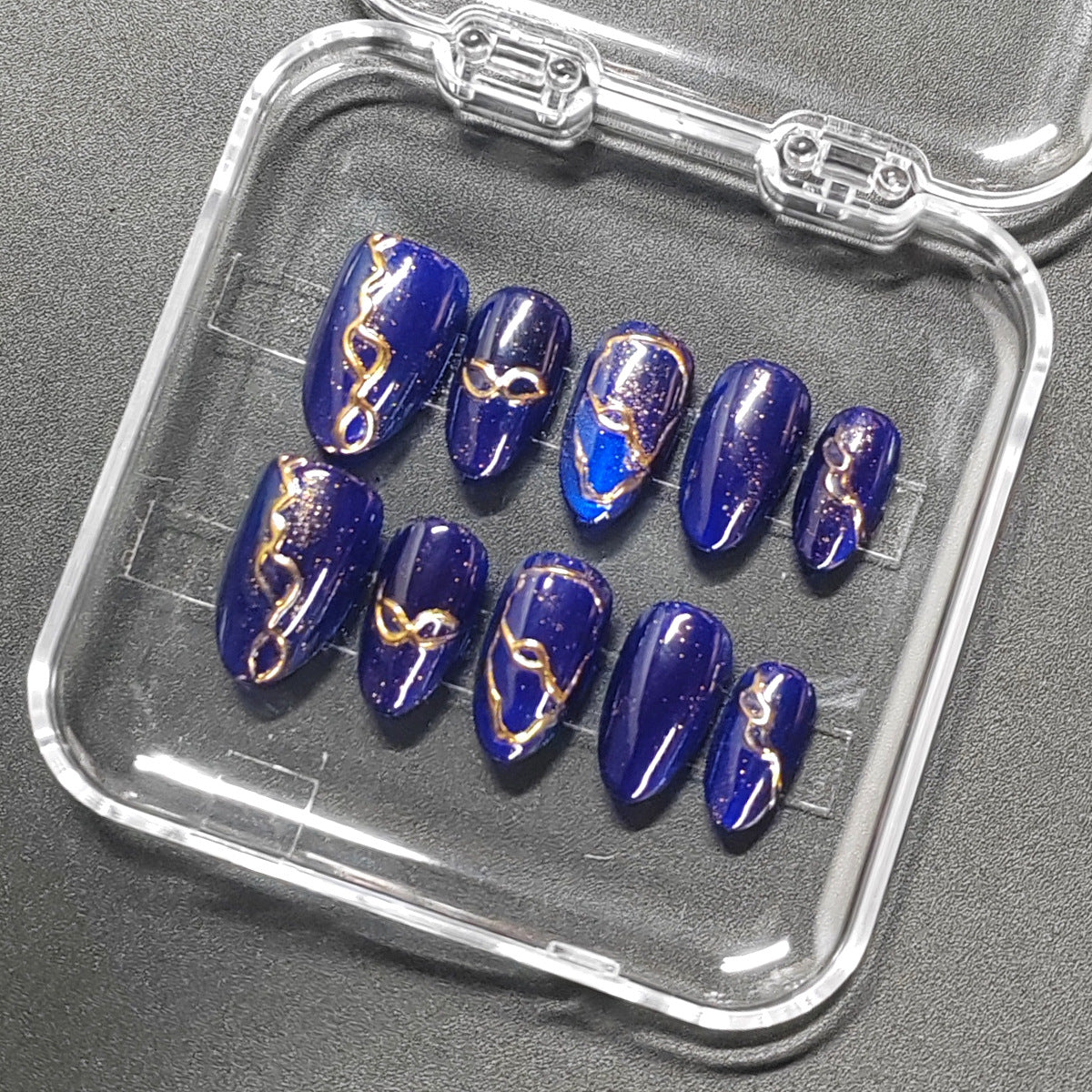 Natural Look Short Almond Press-On Nails | Everyday French Tip & Solid Colors