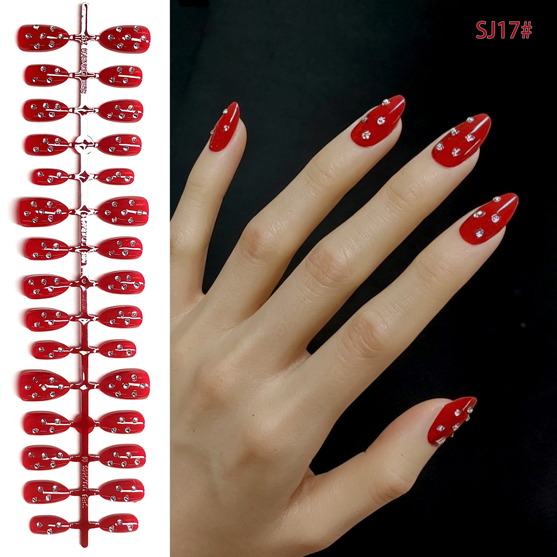 Chic Short Almond Press-On Nails - Classic French & Versatile Colors