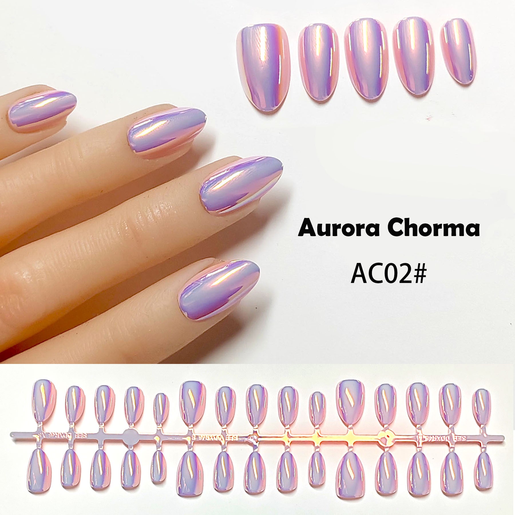 Chic Short Almond Press-On Nails - Classic French & Versatile Colors
