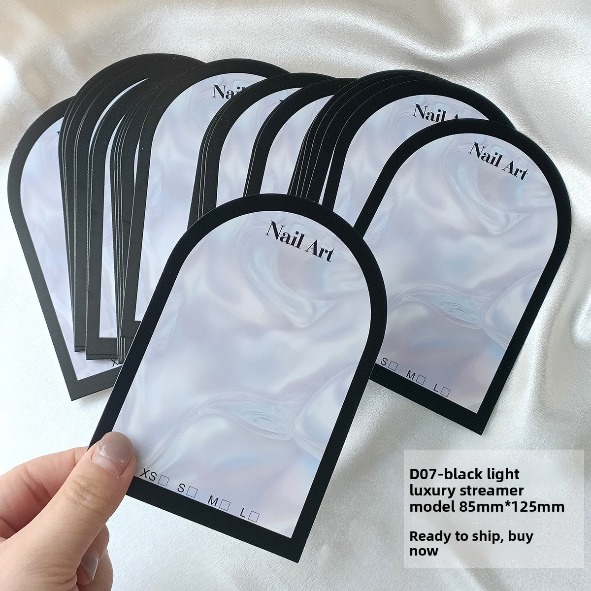 Arch‑Shaped Nail Art Display Cards for Press‑On Nails
