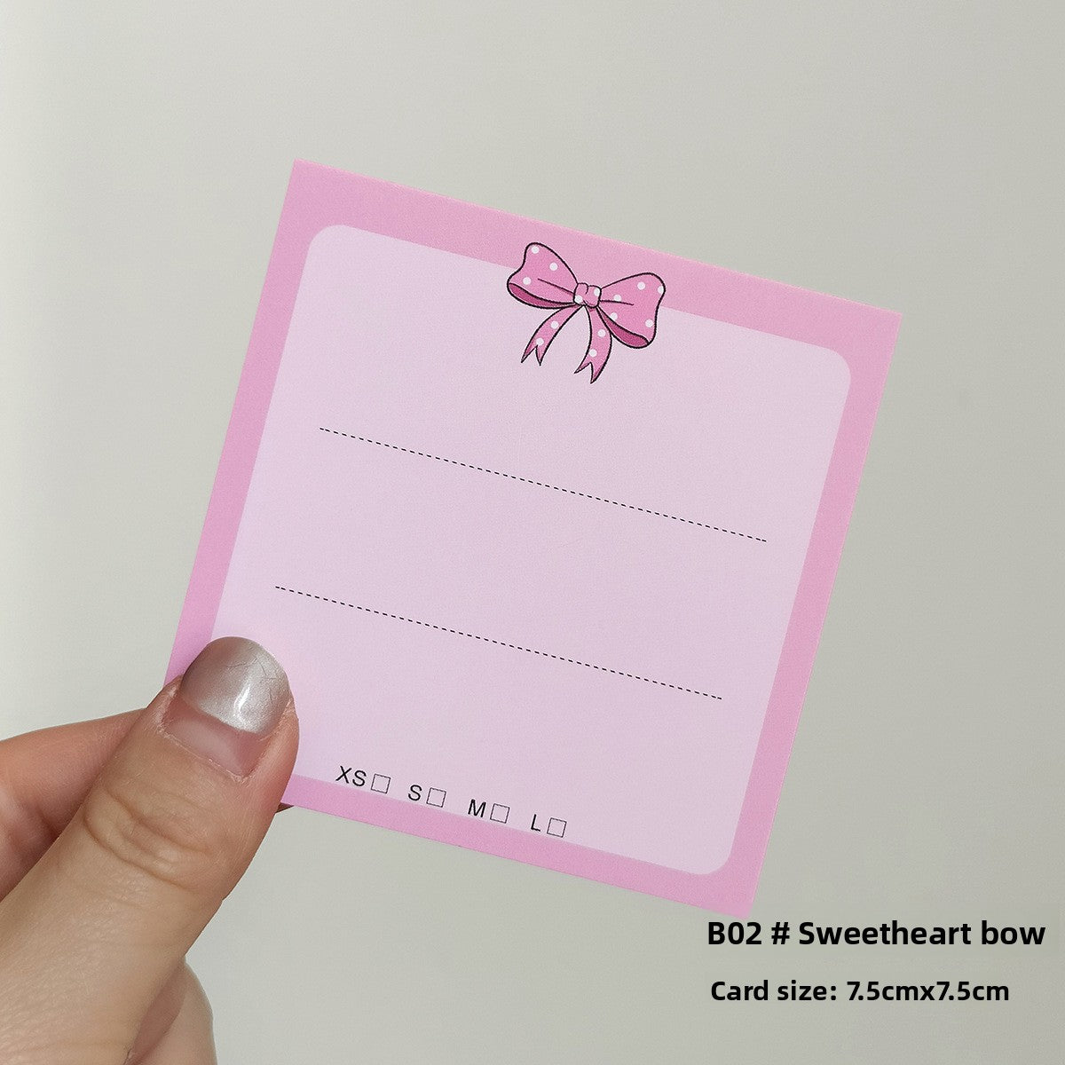 Colorful Nail Art Display Cards for Press‑On Nail Sets