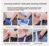 Pure handmade press on nails   nail art fake nails beauty | 365nails