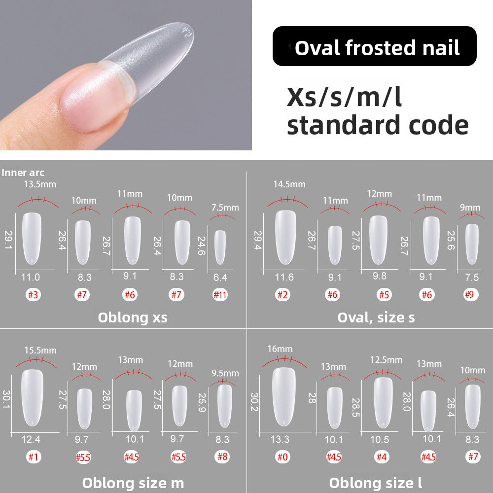 Nail Tips The new press on nails piece is divided into 20 pieces (MOQ=50)