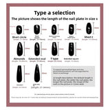 Pure handmade press on nails   nail art fake nails beauty | 365nails