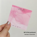 Colorful Nail Art Display Cards for Press‑On Nail Sets