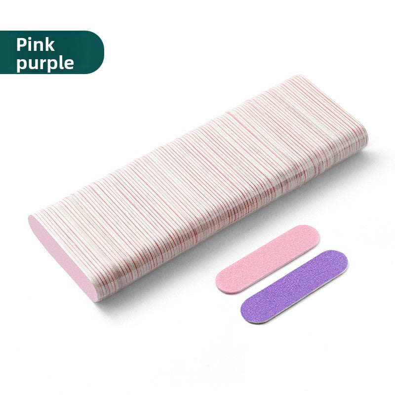 Colorful Double-Sided Nail Files | Multiple Grit Options | Customizable with Logo (MOQ=100)